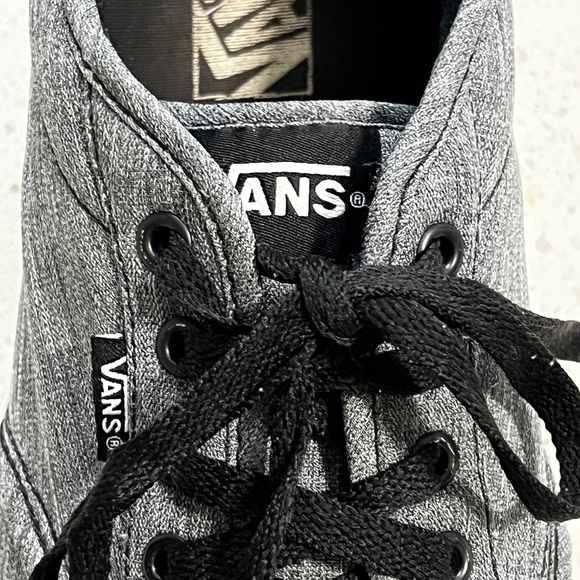 Van’s Old Skool Low Grey Denim Sneakers - Picture 6 of 9